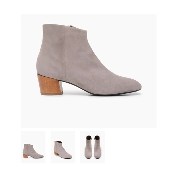 Cíclico Bootie Tortora  Suede size 39 1/2 as is - Picture 1 of 16